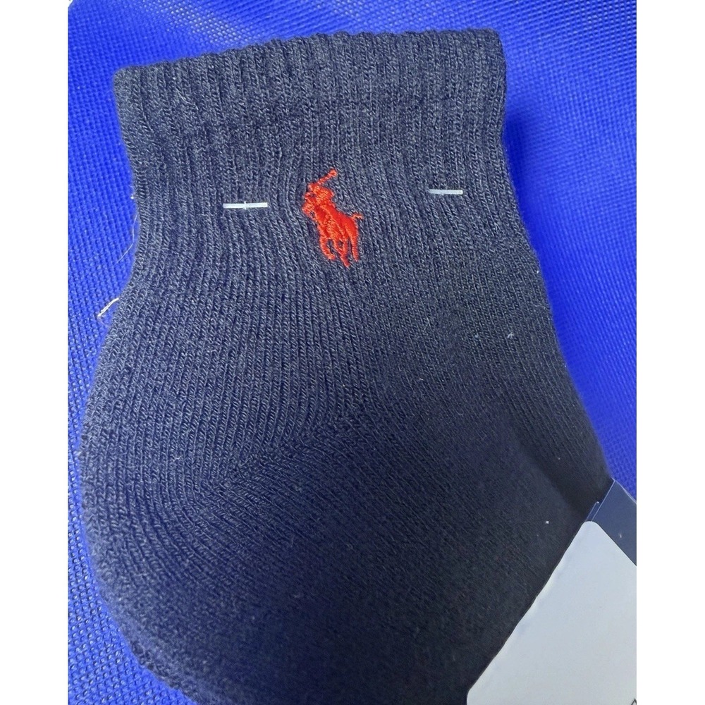 Polo Ralph Lauren Classic Sport Low Cut Ankle Socks Men's Size 6-12.5 Pack Of 4 - Picture 3 of 8